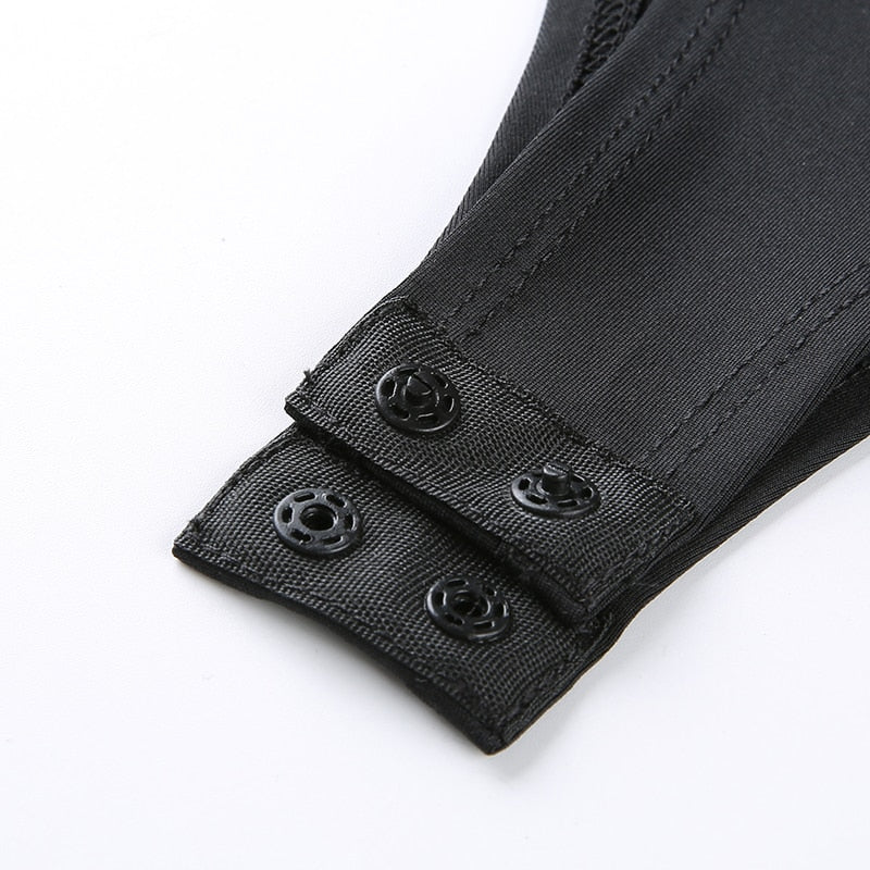 Deep V Neck Fashion Elegant Sexy Body Spaghetti Strap Bodycon Bodysuit The Clothing Company Sydney