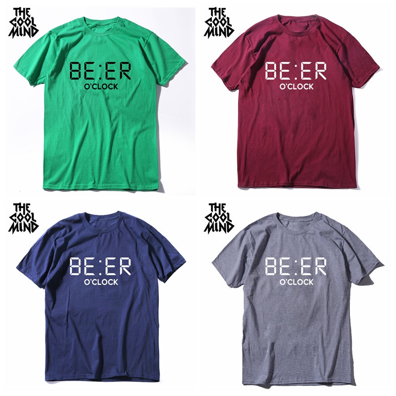 Cotton summer men's casual skate T-shirt with fun print, short sleeves, loose fit, O-neck, by The Clothing Company Sydney