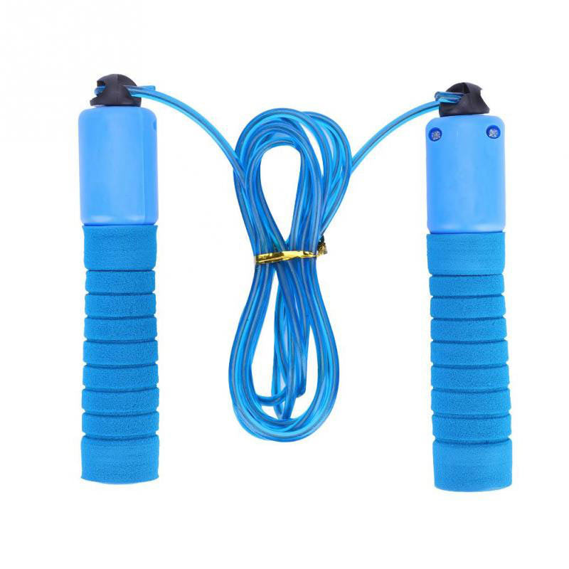 Fast speed skipping jump rope with non-slip handles for fitness, aerobic exercise, and weight loss from The Clothing Company Sydney.