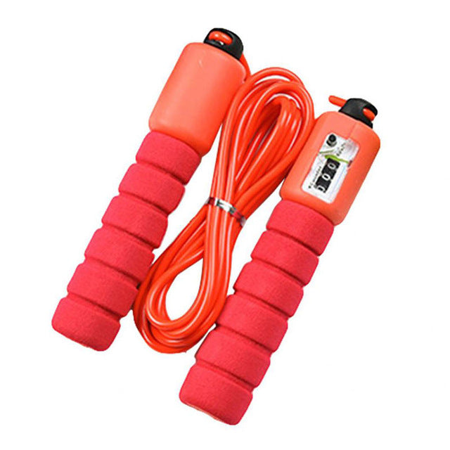 Fast speed skipping jump rope with non-slip handles, ideal for fitness and aerobic exercise, from The Clothing Company Sydney.