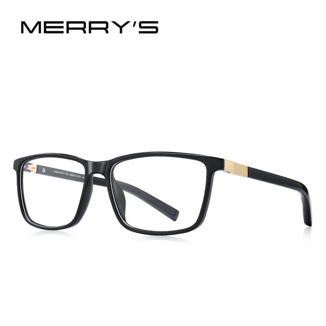 Luxury men's acetate prescription eyeglasses with spring hinges and silicone temple tips from The Clothing Company Sydney.