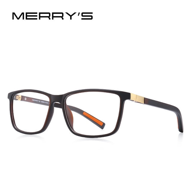 Designer men's luxury acetate prescription eyeglasses with spring hinge and silicone temple tips by The Clothing Company Sydney.