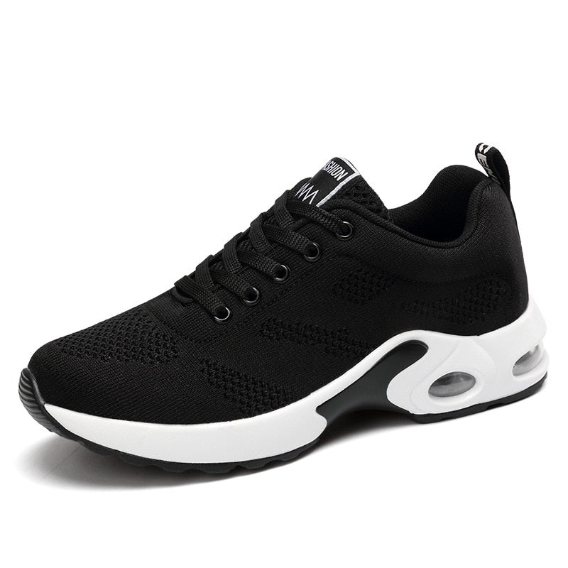 Lightweight outdoor sports shoes from The Clothing Company Sydney with breathable mesh, comfort air cushion, and lace-up design.