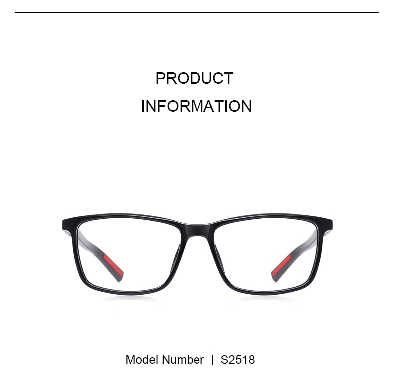 Luxury designer men's acetate prescription eyeglasses with spring hinges and silicone temple tips by The Clothing Company Sydney.