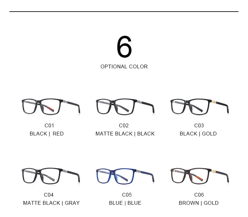 Designer men's luxury acetate prescription eyeglasses with spring hinge and silicone temple tips by The Clothing Company Sydney.