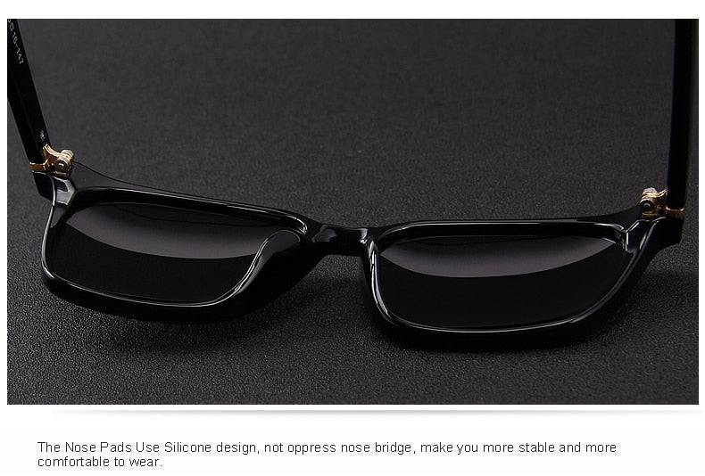 Designer unisex polarized sunglasses by The Clothing Company Sydney with 100% UV protection and classic fashion style.