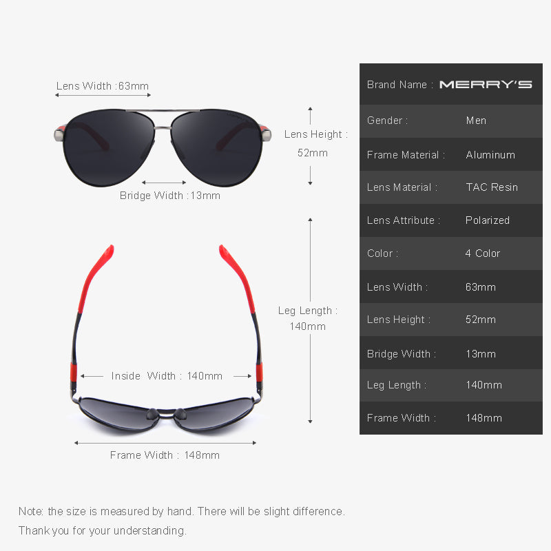 Mens designer pilot sunglasses with polarized UV400 lenses, alloy frame, spring legs, ideal for driving and aviation.