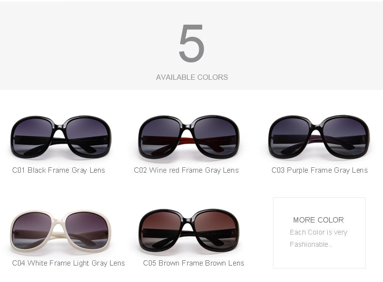 Designer women's retro polarized sunglasses from The Clothing Company Sydney, with UV protection and stylish frame.