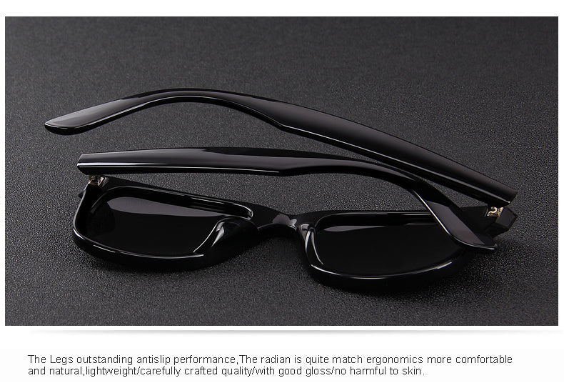 Retro rivet sunglasses by The Clothing Company Sydney with polarized lenses and 100% UV protection, suitable for men and women.
