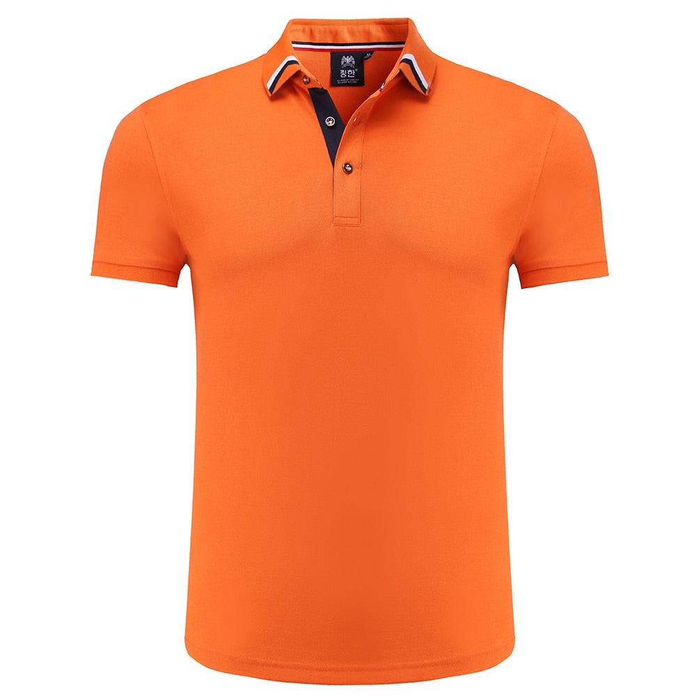Unisex breathable golf and tennis top by The Clothing Company Sydney, short sleeve sportswear ideal for training and outdoor activities.