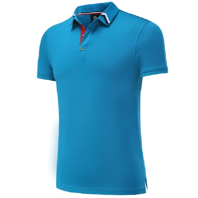Unisex breathable golf short sleeve T-shirt by The Clothing Company Sydney, designed for tennis, golf, and sports training.