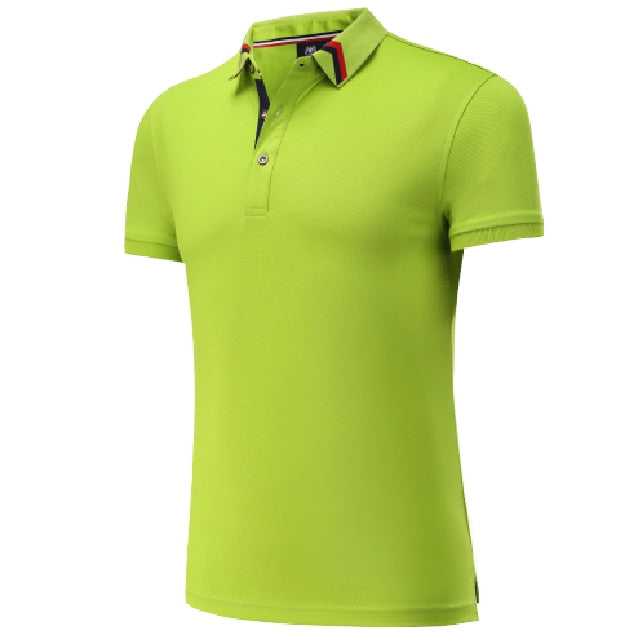Unisex breathable golf T-shirt by The Clothing Company Sydney featuring short sleeves and athletic sportswear design.