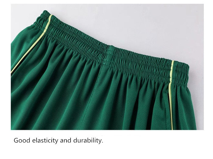 Custom men's basketball shorts by The Clothing Company Sydney, featuring lightweight fabric and team sportswear design.