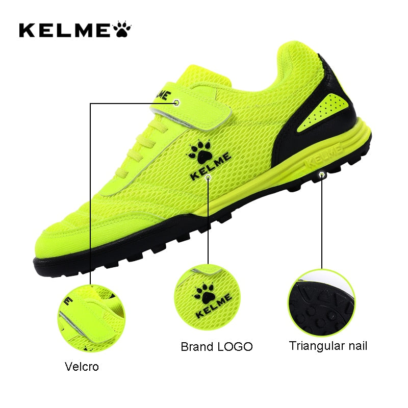 Indoor kids' cleats sneakers by The Clothing Company Sydney, designed for boys and girls for futsal, soccer, and football play.