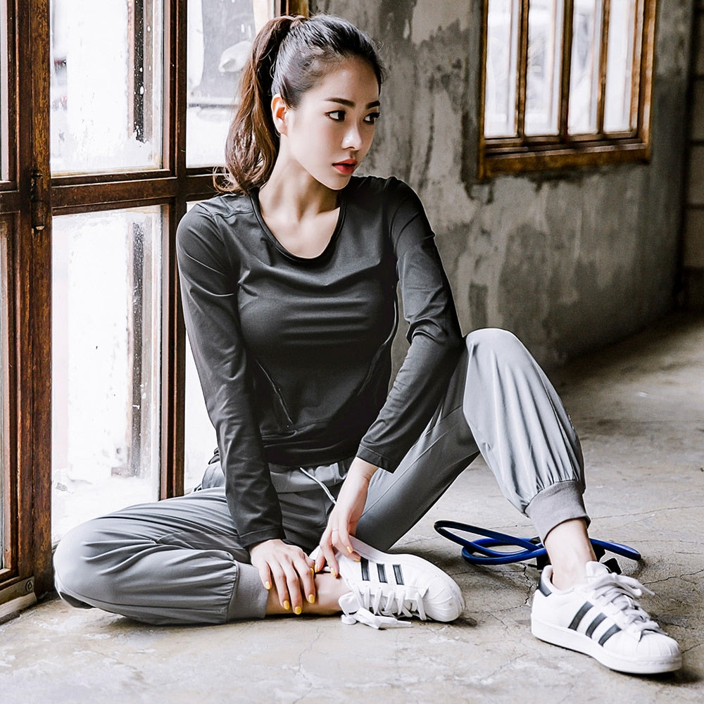 Active Wear Sets for Women -Workout Clothes Gym Wear TracksuitsYoga Jogging  Track Outfit Legging Vest 