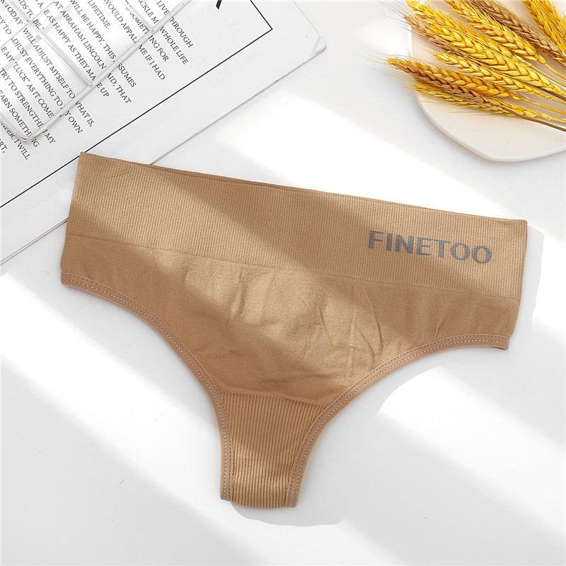 Two-pack high waist bodyshaper panties from The Clothing Company Sydney, solid color lingerie briefs, G-string underpants, comfortable fit