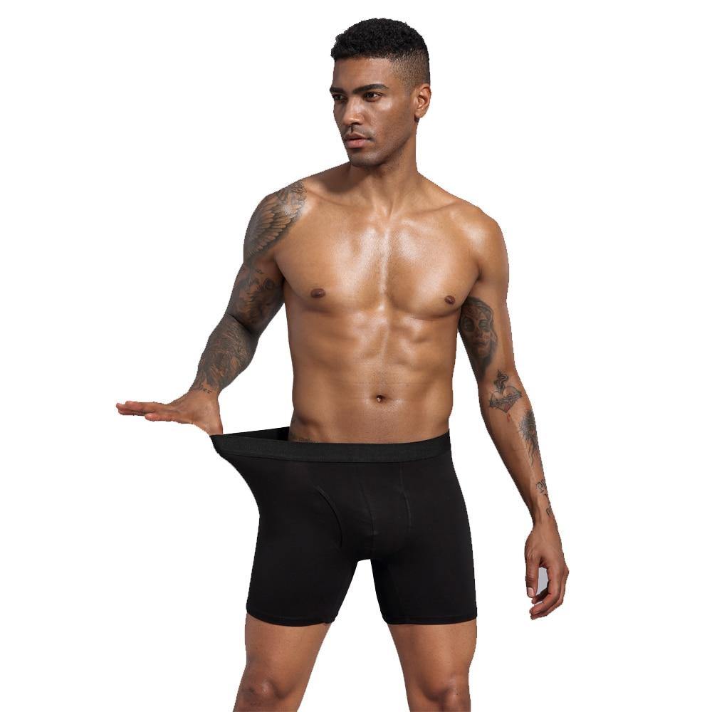 Men's plus size cotton boxer briefs by The Clothing Company Sydney, breathable underpants with a comfortable fit.