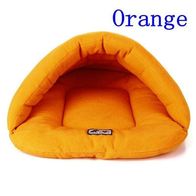 6 Colors Soft Polar Fleece Winter Warm Pet Heated Mat Small Dog Puppy Kennel House for Cats Sleeping Bag Nest Cave Bed The Clothing Company Sydney