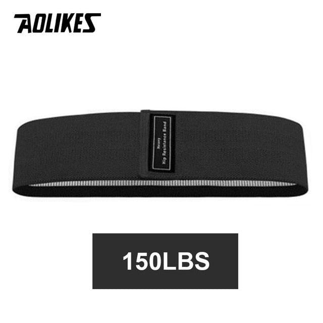 The Clothing Company Sydney hip yoga resistance band used for fitness, exercise, and legs loop training with anti-slip design.