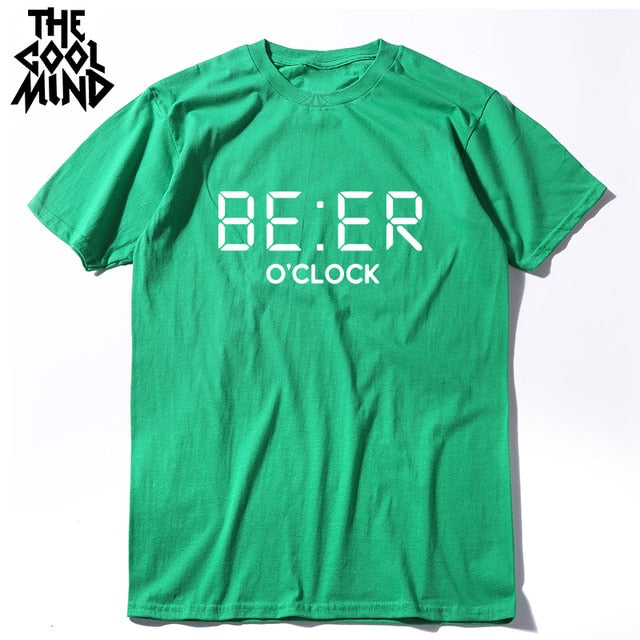Cotton summer men's casual skate T-shirt with funny print, short sleeves, loose fit, O-neck style from The Clothing Company Sydney