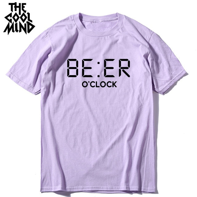 Men's cotton summer casual skate T-shirt with funny print, short sleeves, loose fit, O-neck, in a relaxed style by The Clothing Company Sydney.