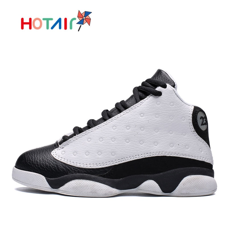 Kids' boys and girls shockproof sport shoes by The Clothing Company Sydney, non-slip basketball sneakers for active children.