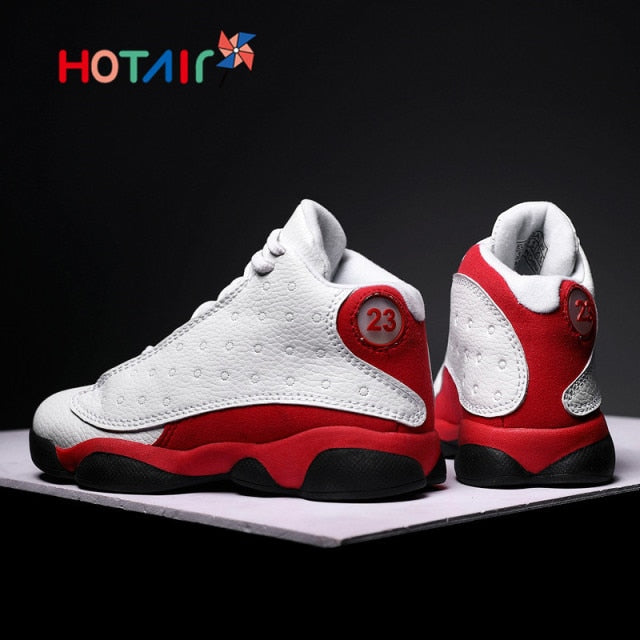 Shockproof boys and girls sport shoes from The Clothing Company Sydney with non-slip basketball sneakers for kids.