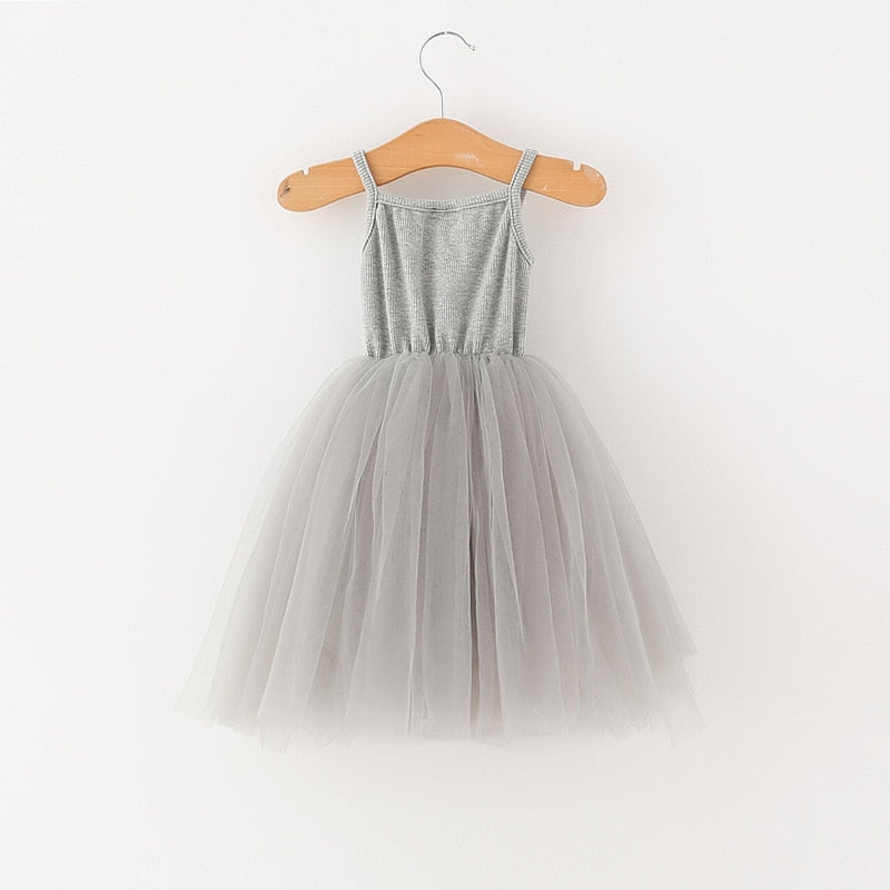 Girls summer princess dress for party and wedding, baby and toddler size, from The Clothing Company Sydney, with floral details.