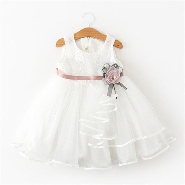 Girls summer party and wedding dress by The Clothing Company Sydney, featuring a princess-style design for special occasions.