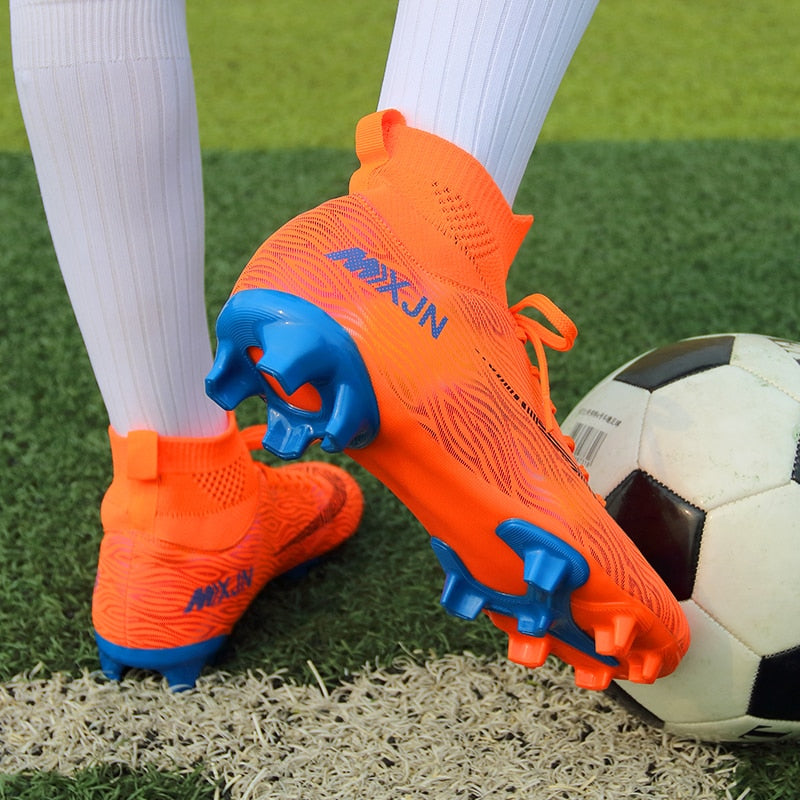 Indoor Soccer Shoes Men Women Kids High Top Breathable Nonslip Soccer Cleats Shoes Turf Futsal Training Football Boots The Clothing Company Sydney