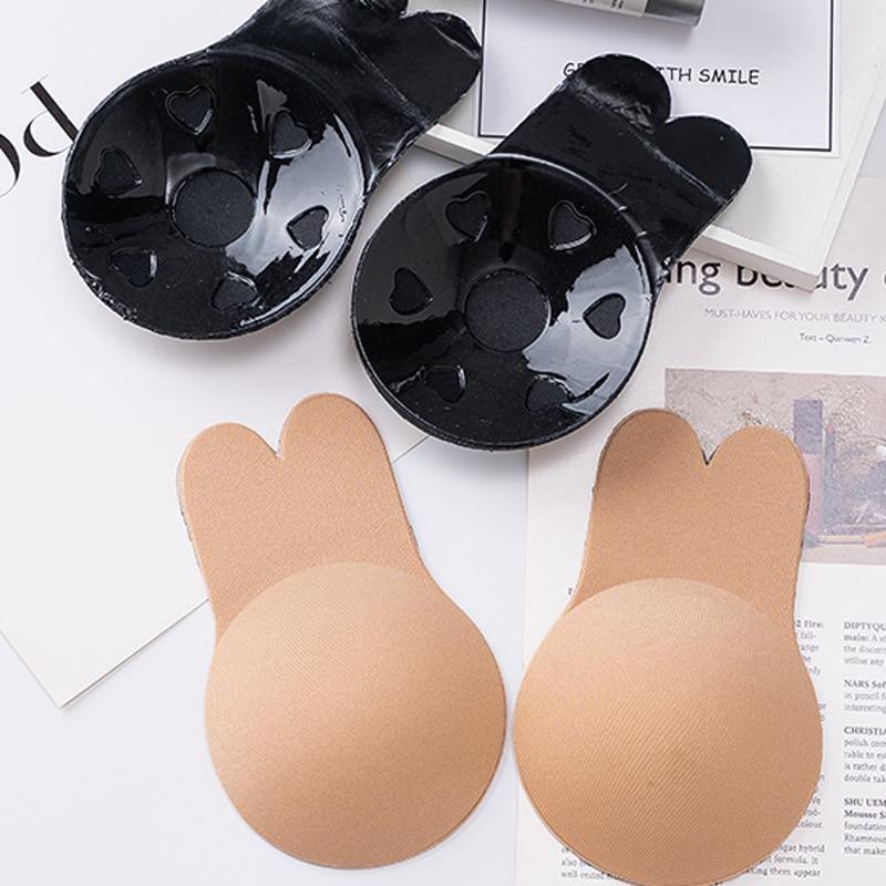 1 Pair Silicone Self-Adhesive Strapless Push Up Breast Accessories Cover Bra Reusable Underwear Nipple Cover Concealer The Clothing Company Sydney