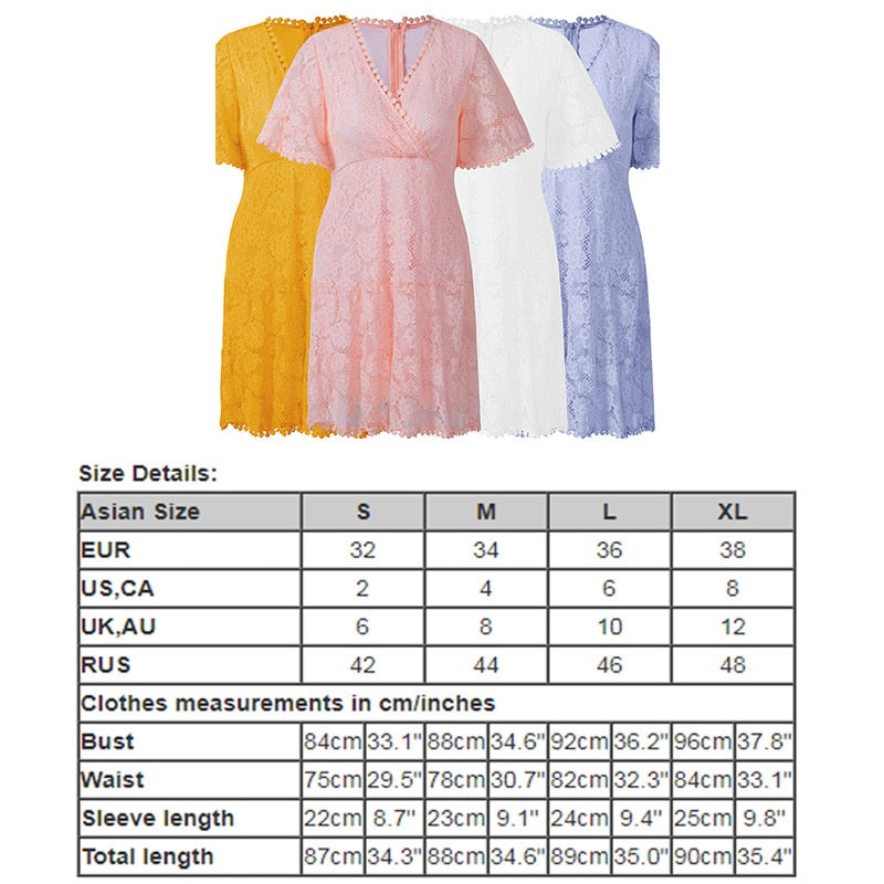 White lace hollow-out one-shoulder dress with flare sleeves, elegant clubwear short party dress by The Clothing Company Sydney