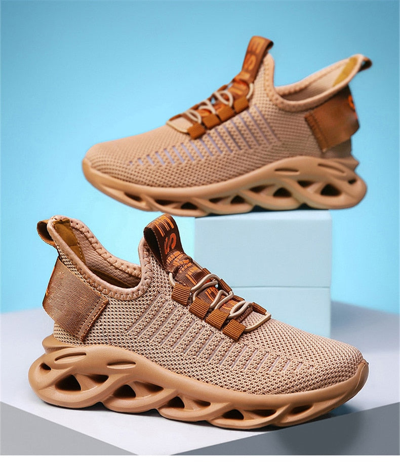 Breathable sports girls and boys casual running shoes by The Clothing Company Sydney, comfortable sneakers for kids' active wear.