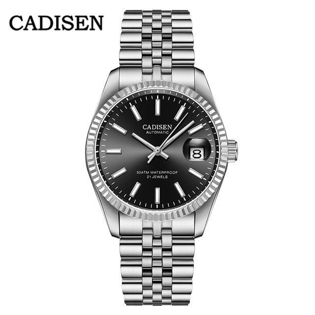 Luxury automatic men's watch by The Clothing Company Sydney, stainless steel, waterproof, business and sport mechanical watch.