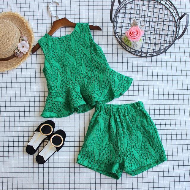 Baby girl summer clothing set by The Clothing Company Sydney with chiffon bowknot coat and matching pants for kids and toddlers.