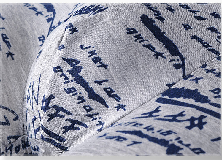 Four pairs of The Clothing Company Sydney men's boxer briefs with printed designs, breathable soft fabric, U convex pouch, and trunks style.