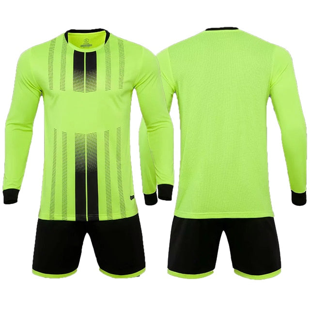 Adults and kids soccer football shorts from The Clothing Company Sydney, part of a matching jersey and shorts uniform set.