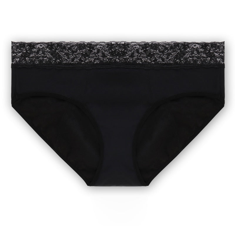 Four-layer leakproof menstrual underwear by The Clothing Company Sydney, showing the breathable, discreet period panties.