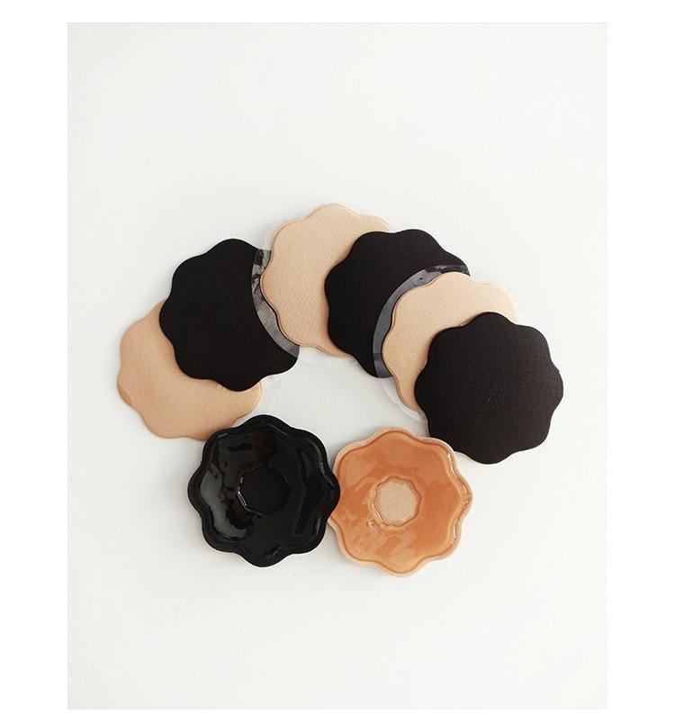 1 Pair Reusable Self-Adhesive Silicone Breast Nipple Cover Concealer Bra Pad Silicone Accessories The Clothing Company Sydney