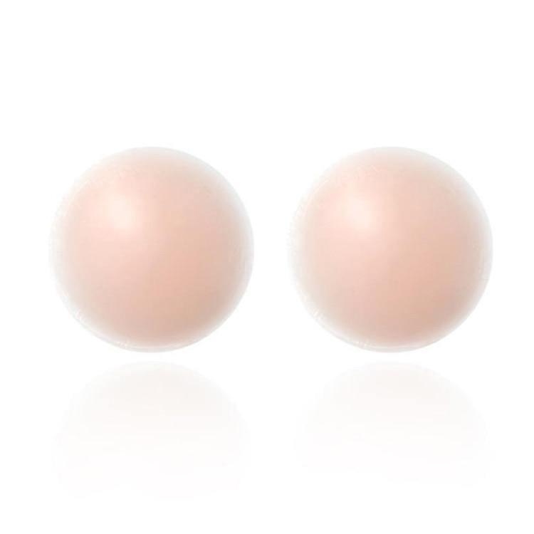 1 Pair Reusable Self-Adhesive Silicone Breast Nipple Cover Concealer Bra Pad Silicone Accessories The Clothing Company Sydney