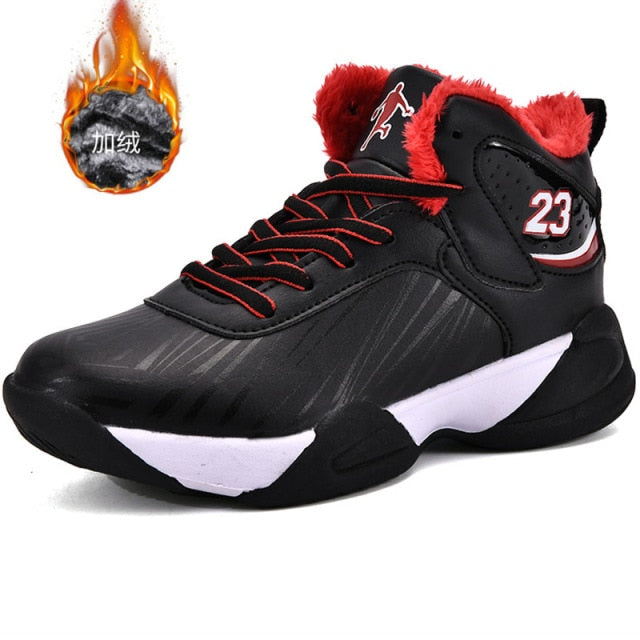 Kids basketball shoes from The Clothing Company Sydney, breathable, non-slip sport trainers for boys and girls.