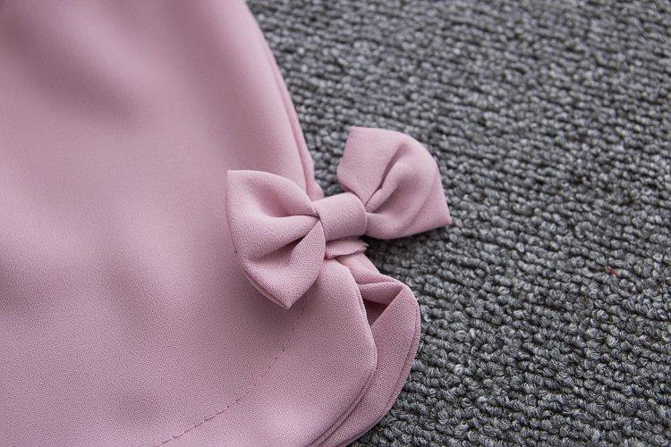Baby girl summer clothing set from The Clothing Company Sydney, includes chiffon bowknot coat and pants for kids and toddlers.