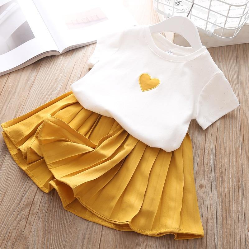 Baby girl summer clothing set from The Clothing Company Sydney with chiffon bowknot coat and matching pants for kids and toddlers.
