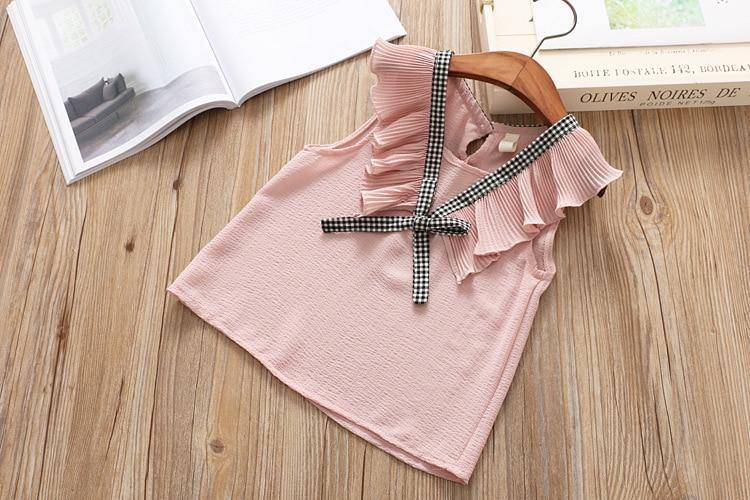 Baby girl summer clothes set including chiffon bowknot coat and pants for children, stylish toddler girl outfit by The Clothing Company Sydney.