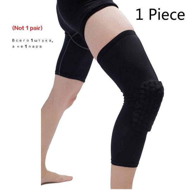 Basketball knee pads by The Clothing Company Sydney with honeycomb foam, compression sleeve, and support for sports and fitness.