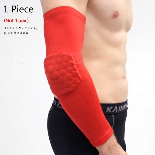 The Clothing Company Sydney basketball knee pads with honeycomb foam, compression sleeve, and support for fitness and volleyball activities.
