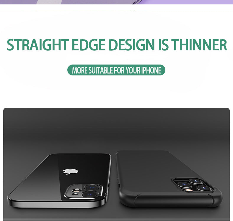 Classic Square Plate Frame Protection Soft Phone Case For iPhone 12 11 Pro XS Max X XR 6 6S 7 8 Plus SE Ultra Thin Clear Cover The Clothing Company Sydney
