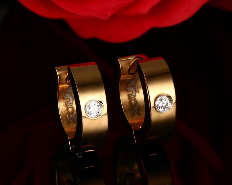 Rock Punk Huggie Earrings Stainless Steel Unique Small Hoop Earrings For Men Boho Jewelry The Clothing Company Sydney