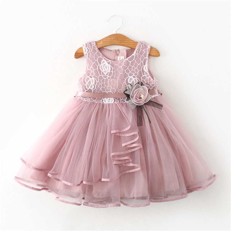 Girls' summer princess dress for parties and weddings by The Clothing Company Sydney, featuring a cute, colorful design.