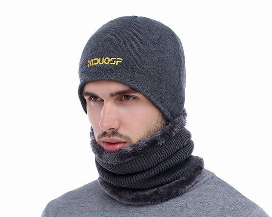 2 Piece Winter Beanie Knitted Hat Scarf Skullies Beanies Winter Hats For Men Women Caps Gorras Bonnet Fashion Cap Hats The Clothing Company Sydney